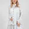 Semi Sheer Shirt in Moon Sparkle