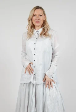 Semi Sheer Shirt in Moon Sparkle