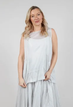 Semi Sheer Top in Moon Sparkle