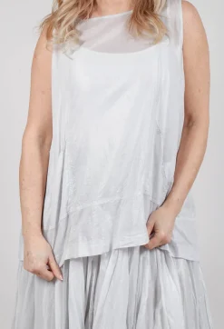 Semi Sheer Top in Moon Sparkle