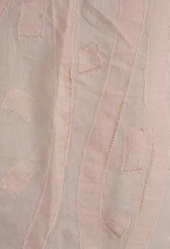 Sequin Scarf in Pink