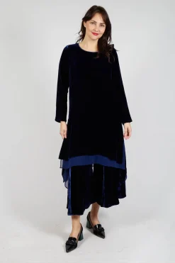 Sevda Dress in Navy