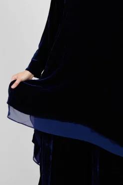 Sevda Dress in Navy