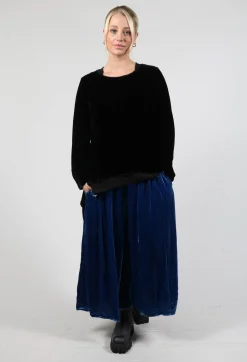 Sevda Top in Black