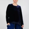 Sevda Top in Navy Blue