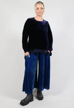 Sevda Top in Navy Blue