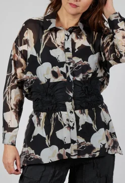 Sheer Belated Jacket in Original Print