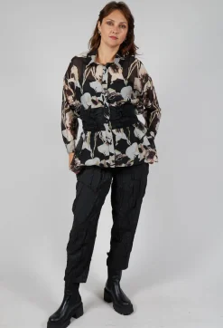 Sheer Belated Jacket in Original Print
