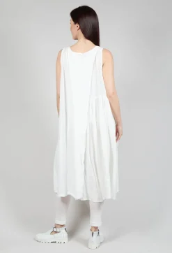 Sheer Double Vest Dress in Callas