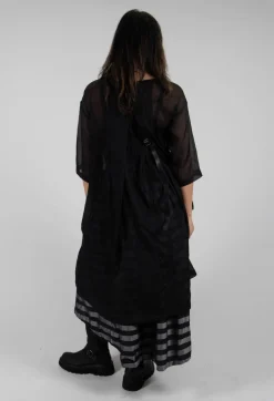 Sheer Dress in Black