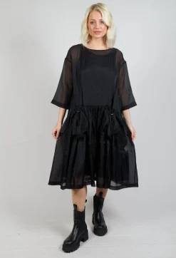 Sheer Dress in Black