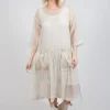 Sheer Dress in Cream