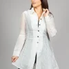 Sheer Jacket in White