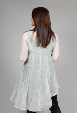 Sheer Jacket in White
