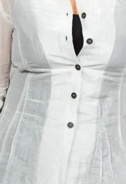Sheer Jacket in White