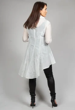 Sheer Jacket in White