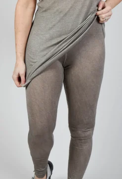 Sheer Leggings in Hay Cloud