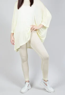 Sheer Leggings in Lily 10% Cloud