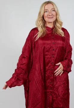Sheer Longline Shirt in Sunset Cloud