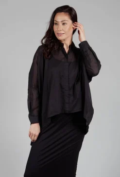 Sheer Shirt in Black