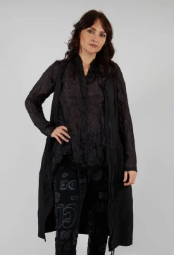 Sheer Shirt in Black