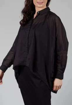 Sheer Shirt in Black