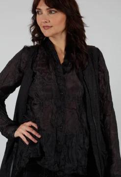 Sheer Shirt in Black