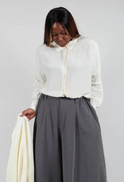 Sheer Shirt in Cream