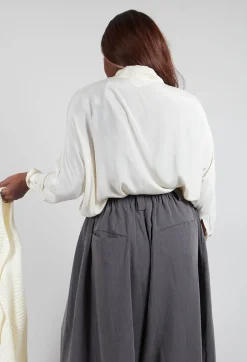 Sheer Shirt in Cream