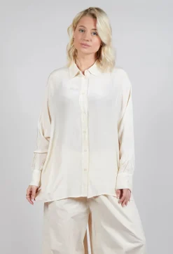 Sheer Shirt in Cream