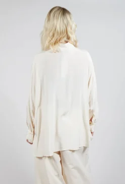 Sheer Shirt in Cream