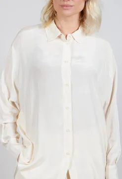 Sheer Shirt in Cream