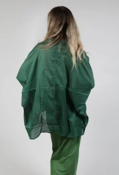 Sheer Shirt in Green