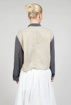 Sheer Shirt in Original Grey