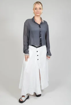 Sheer Shirt in Original Grey