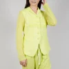 Sheer Sleeve Jacket in Sun Print