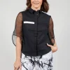 Sheer Sleeved Shirt in Koji