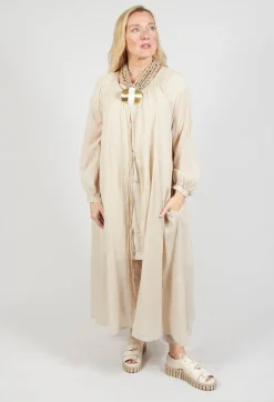 Sheer Tunic in Oatmeal
