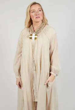 Sheer Tunic in Oatmeal