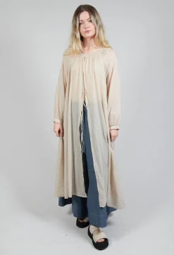 Sheer Tunic in Oatmeal