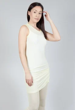 Sheer Vest in Lilly 50% Cloud