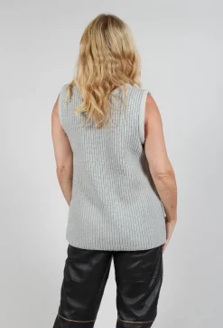 Shi Knit Top in Fog