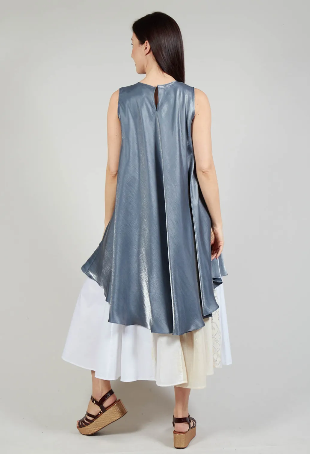 Shift Dress in Blue