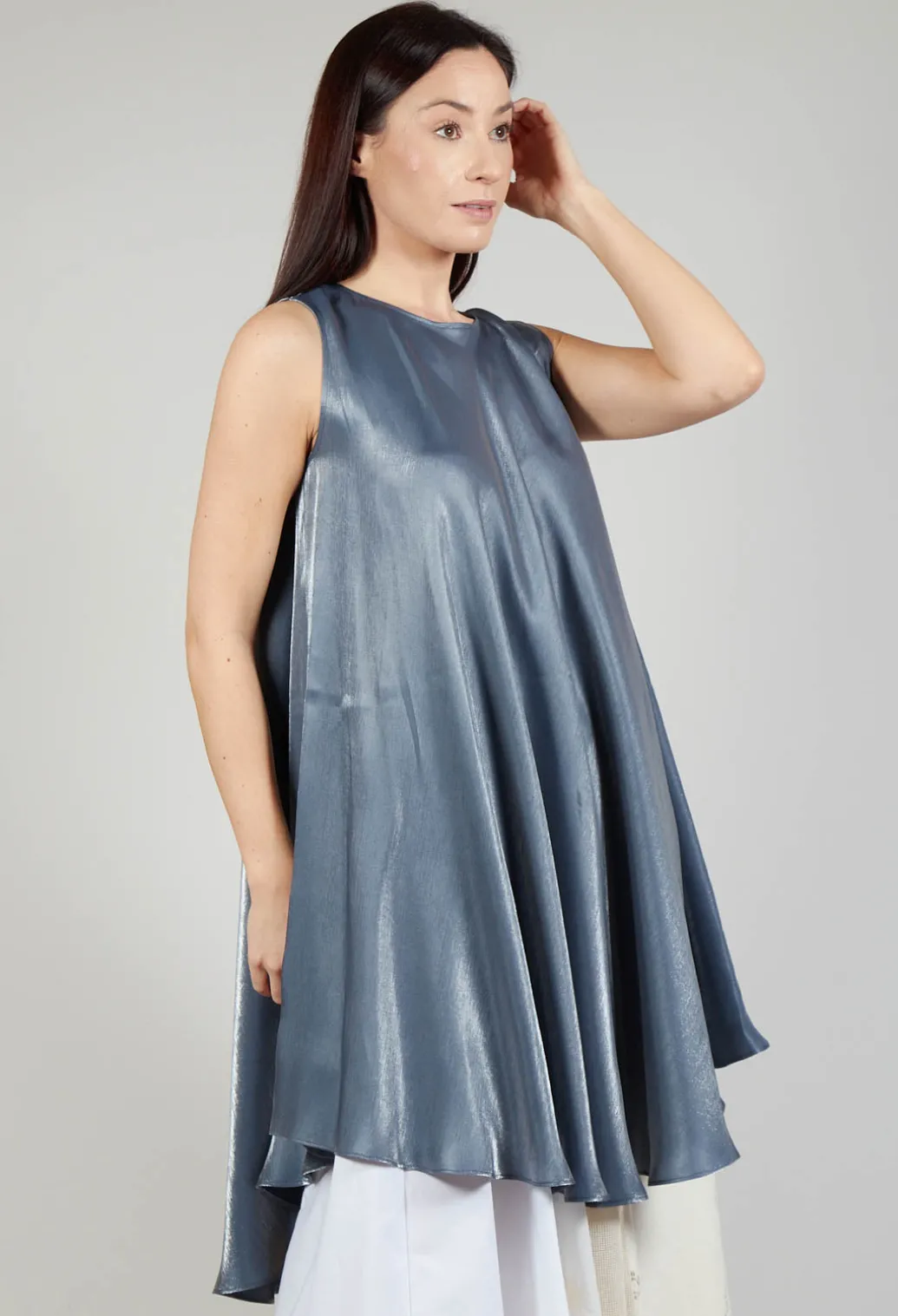Shift Dress in Blue