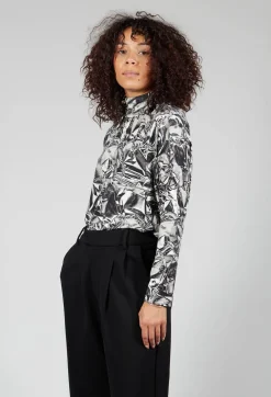 Shirt Alin In Grey Colourful