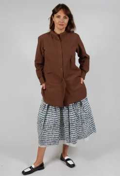Shirt Cassiopea in Cinnamon