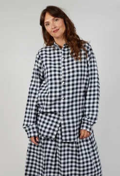 Shirt Charly in Navy Check