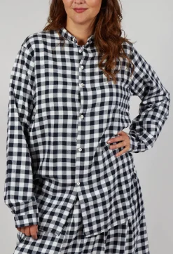 Shirt Charly in Navy Check