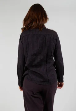 Shirt Christelle in Plum