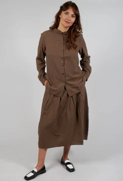 Shirt Cosma in Brown